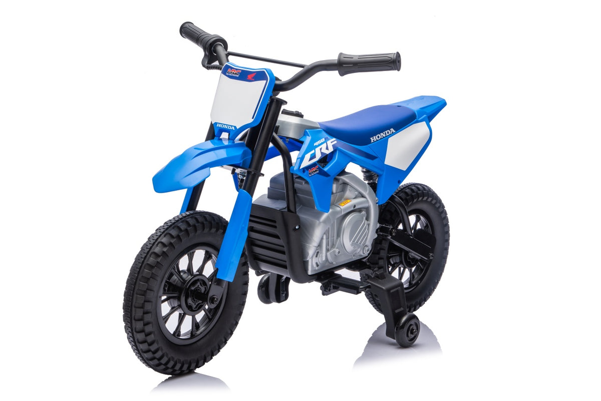 Elektrická motorka Honda CFR450R modrá