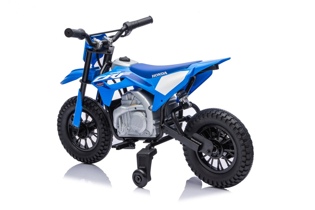Elektrická motorka Honda CFR450R modrá