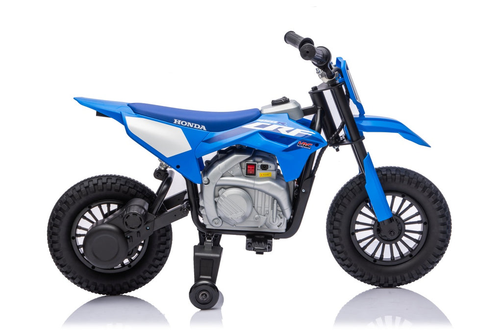 Elektrická motorka Honda CFR450R modrá