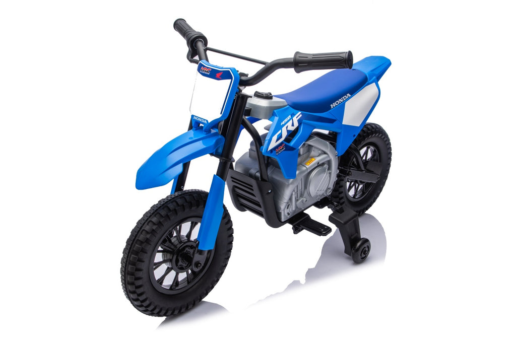 Elektrická motorka Honda CFR450R modrá