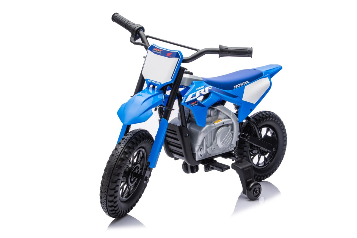 Elektrická motorka Honda CFR450R modrá