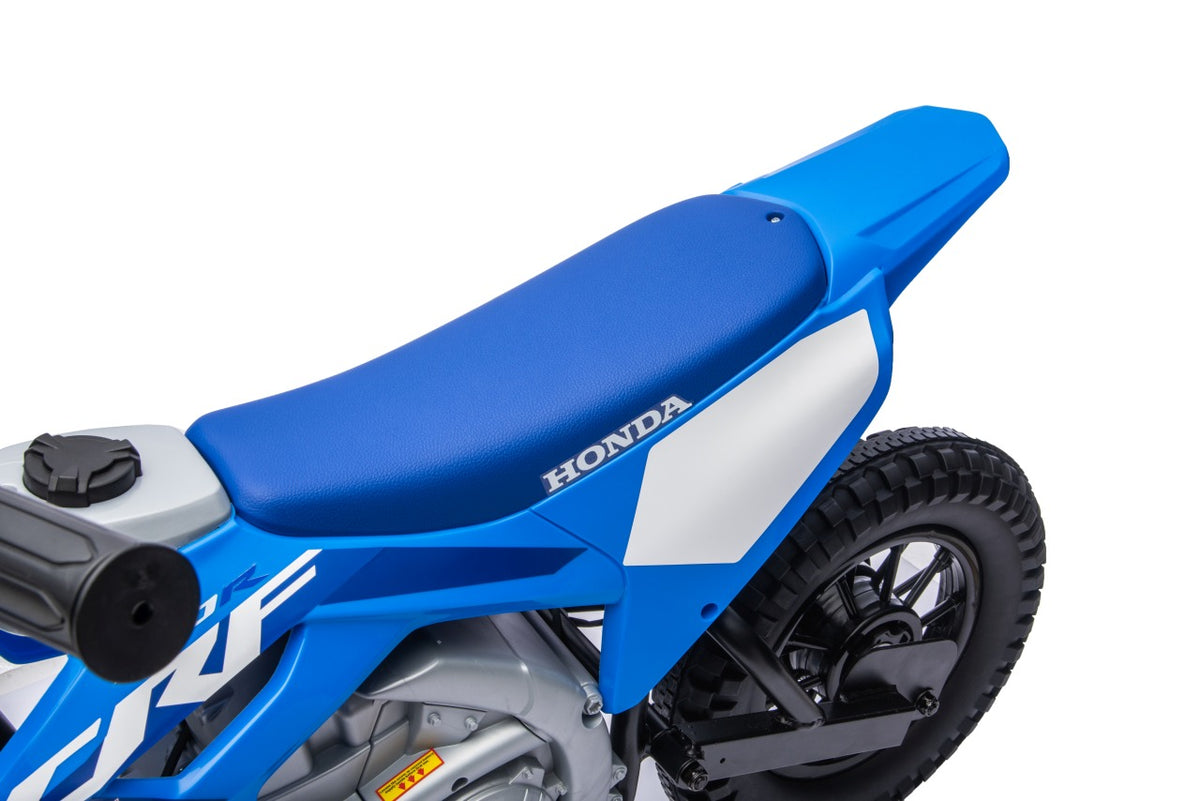 Elektrická motorka Honda CFR450R modrá