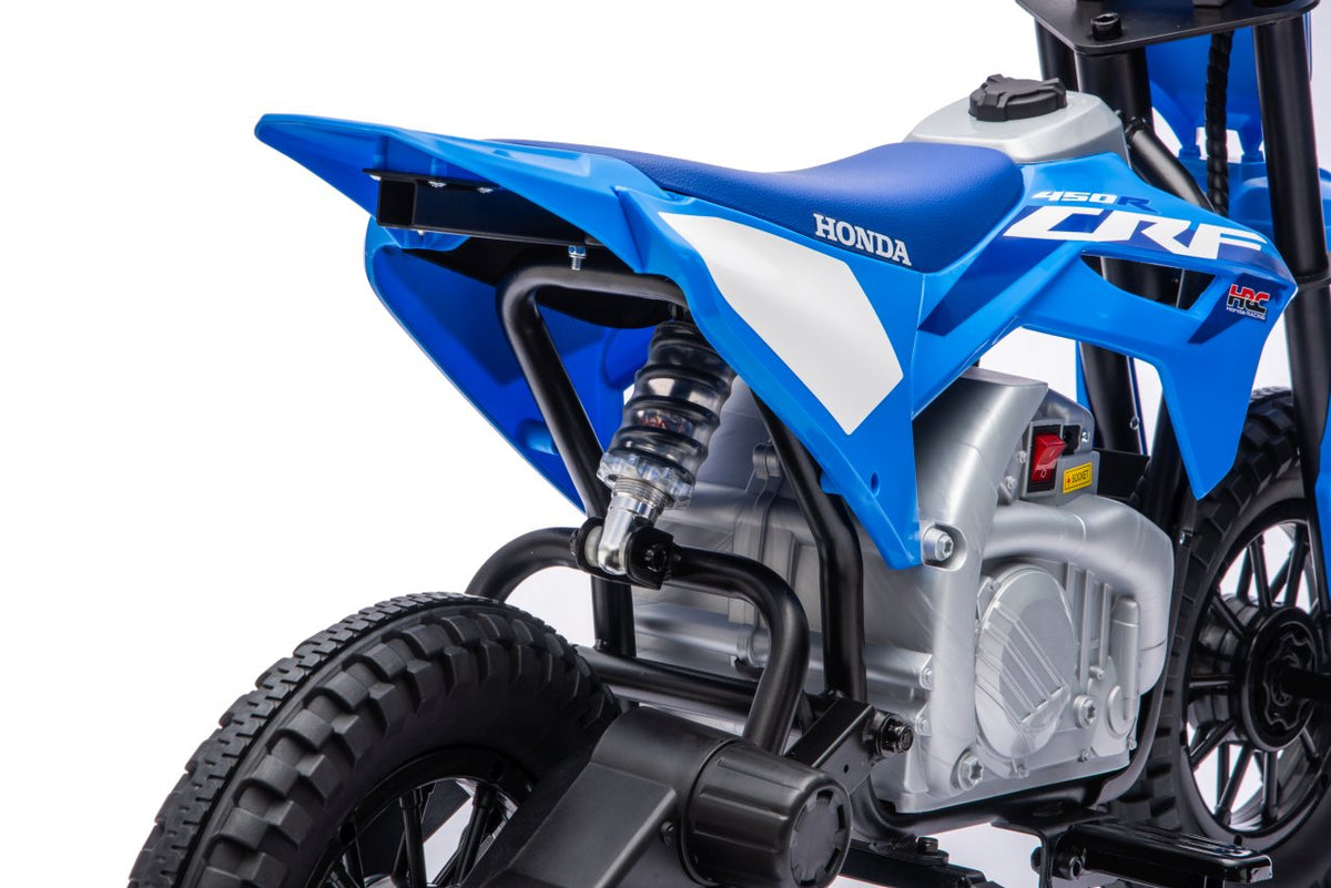 Elektrická motorka Honda CFR450R modrá