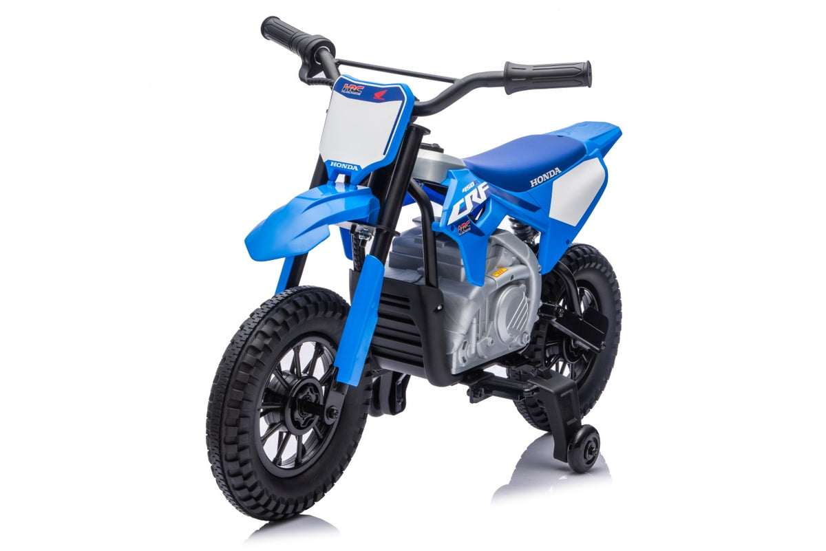 Elektrická motorka Honda CFR450R modrá