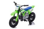 Elektrická motorka Honda CFR450R zelená