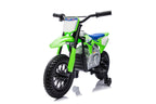 Elektrická motorka Honda CFR450R zelená