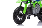 Elektrická motorka Honda CFR450R zelená
