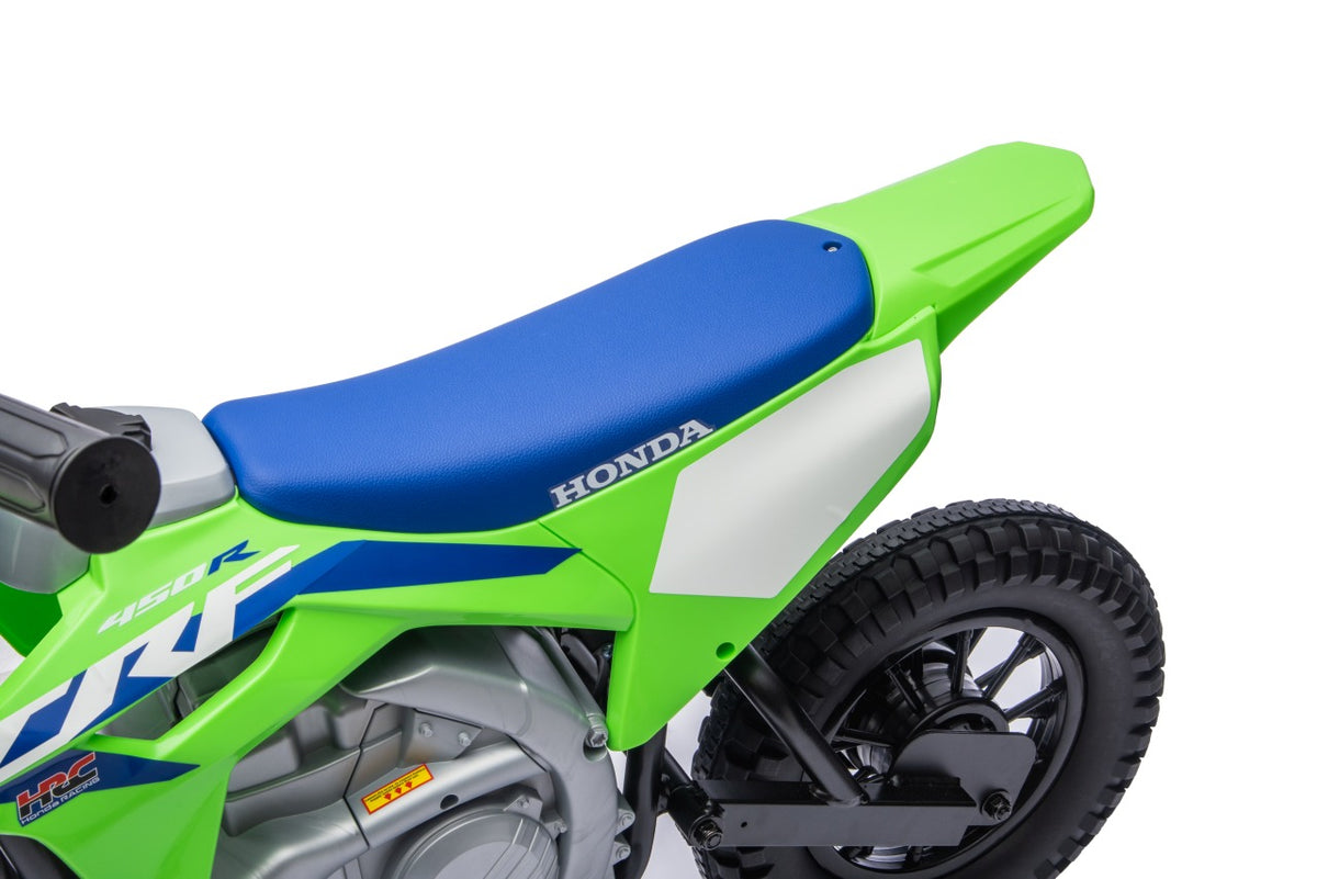 Elektrická motorka Honda CFR450R zelená
