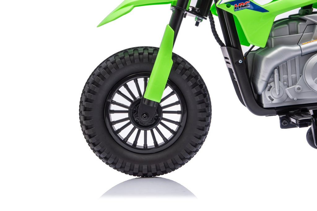 Vehicle Motorcycle HONDA CFR450R Green