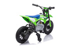 Elektrická motorka Honda CFR450R zelená
