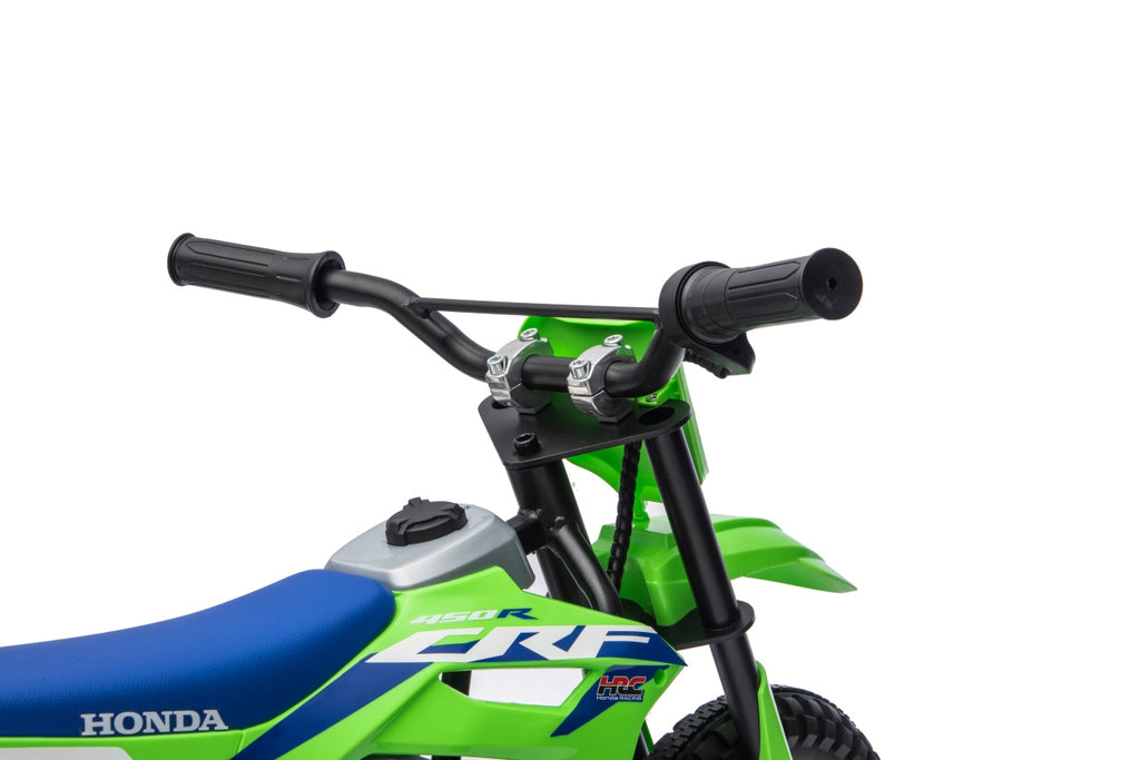 Elektrická motorka Honda CFR450R zelená
