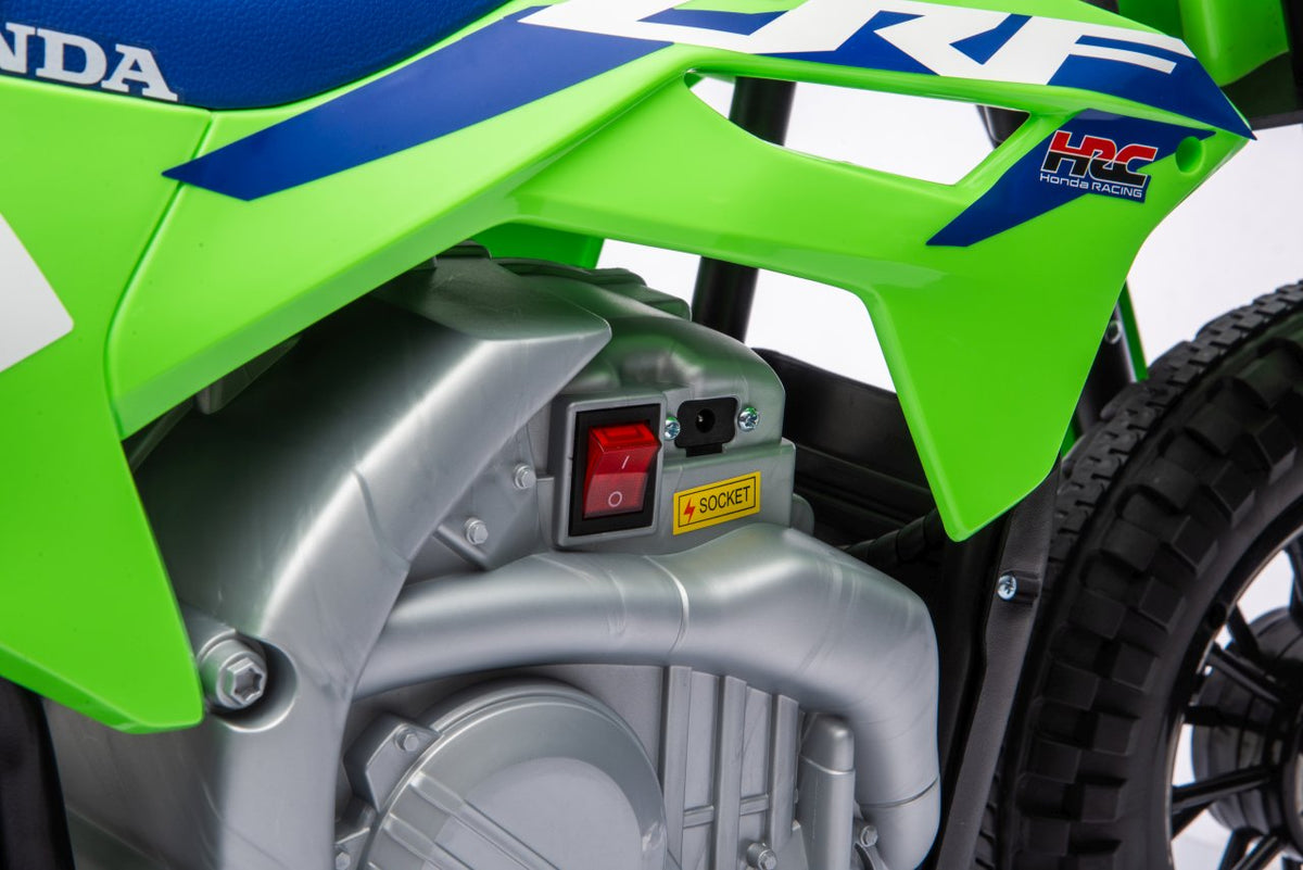 Vehicle Motorcycle HONDA CFR450R Green