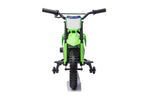 Elektrická motorka Honda CFR450R zelená