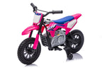 Elektrická motorka Honda CFR450R ružová