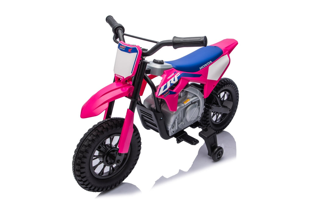 Elektrická motorka Honda CFR450R ružová