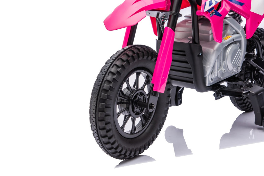 Elektrická motorka Honda CFR450R ružová