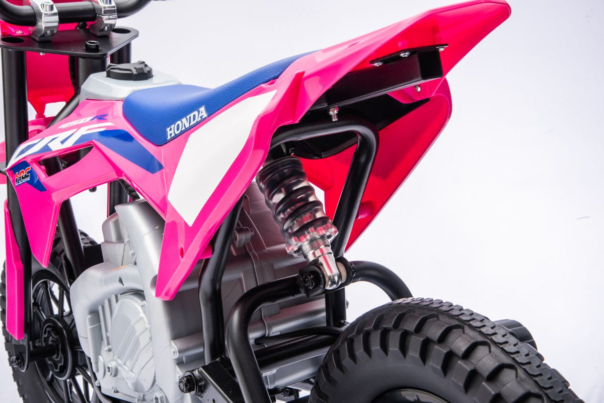 Elektrická motorka Honda CFR450R ružová