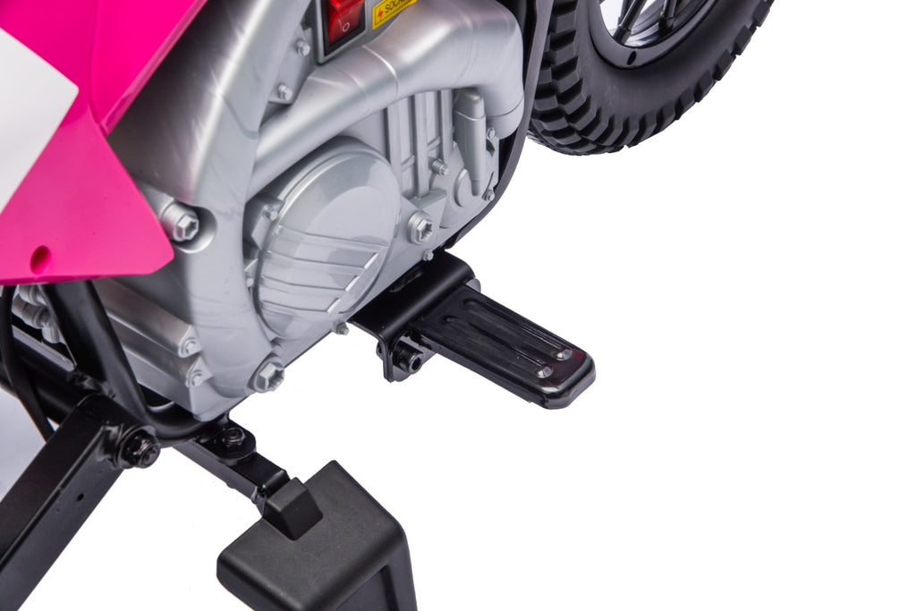Elektrická motorka Honda CFR450R ružová