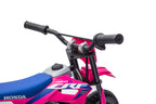 Elektrická motorka Honda CFR450R ružová