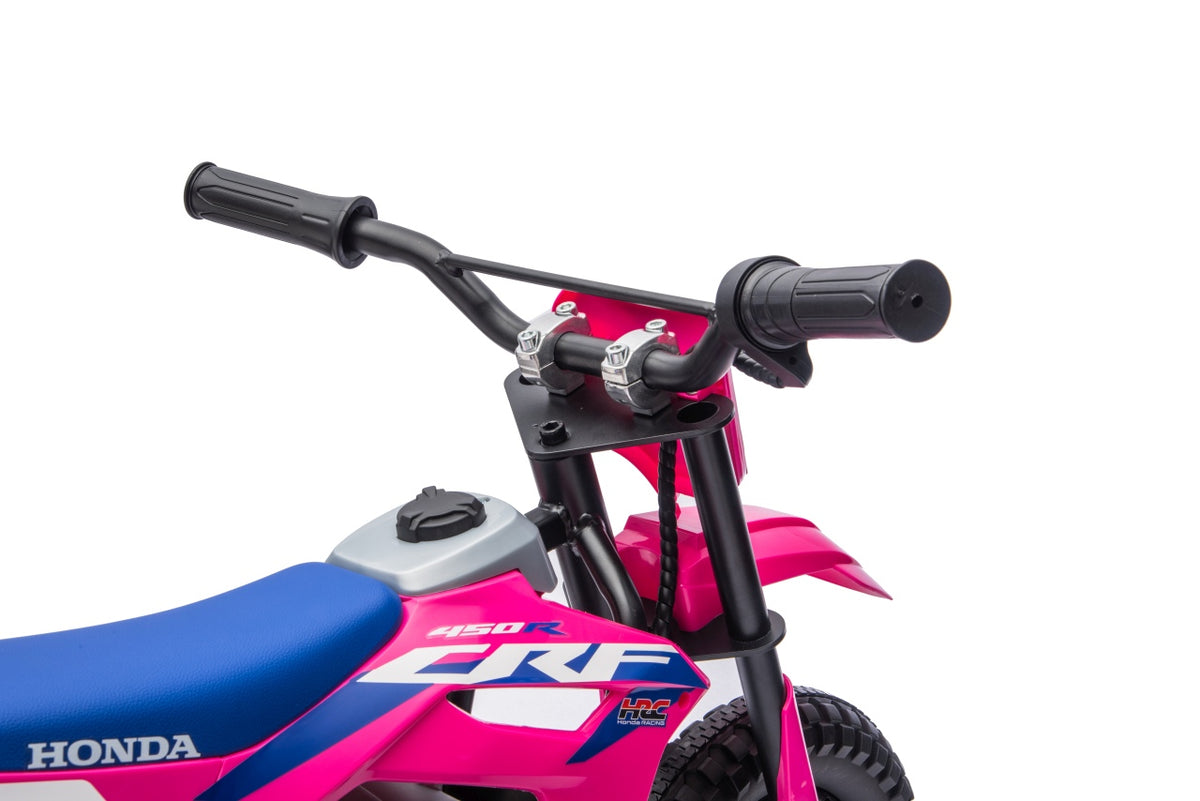 Elektrická motorka Honda CFR450R ružová