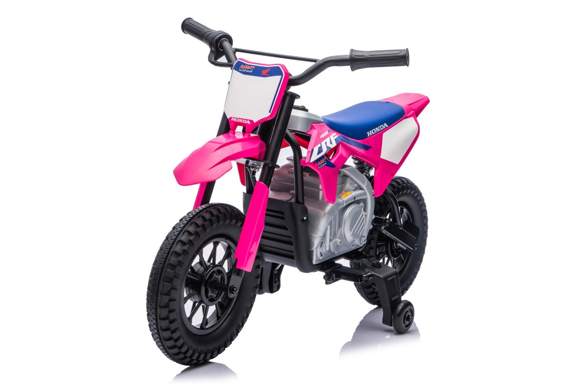 Elektrická motorka Honda CFR450R ružová