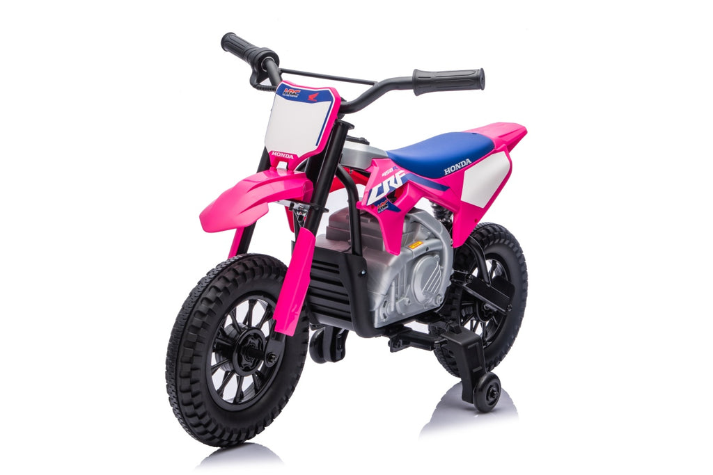 Elektrická motorka Honda CFR450R ružová