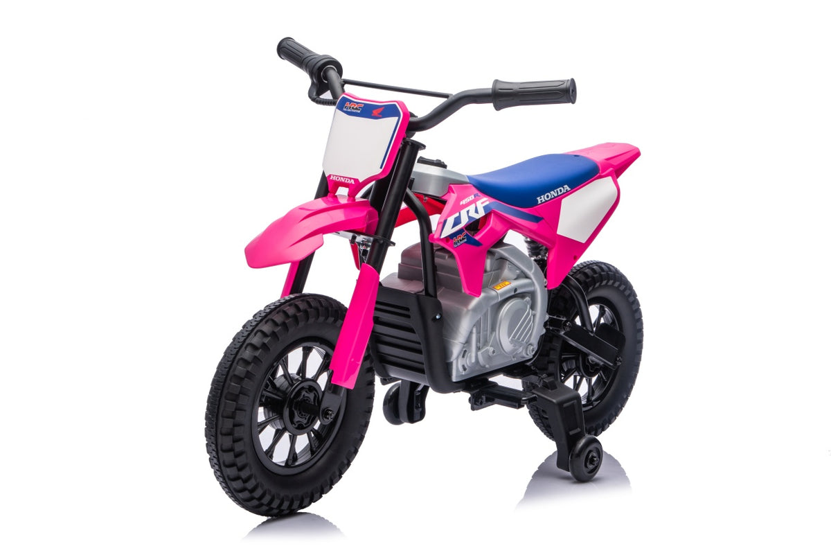 Elektrická motorka Honda CFR450R ružová