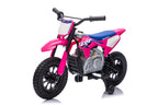 Elektrická motorka Honda CFR450R ružová