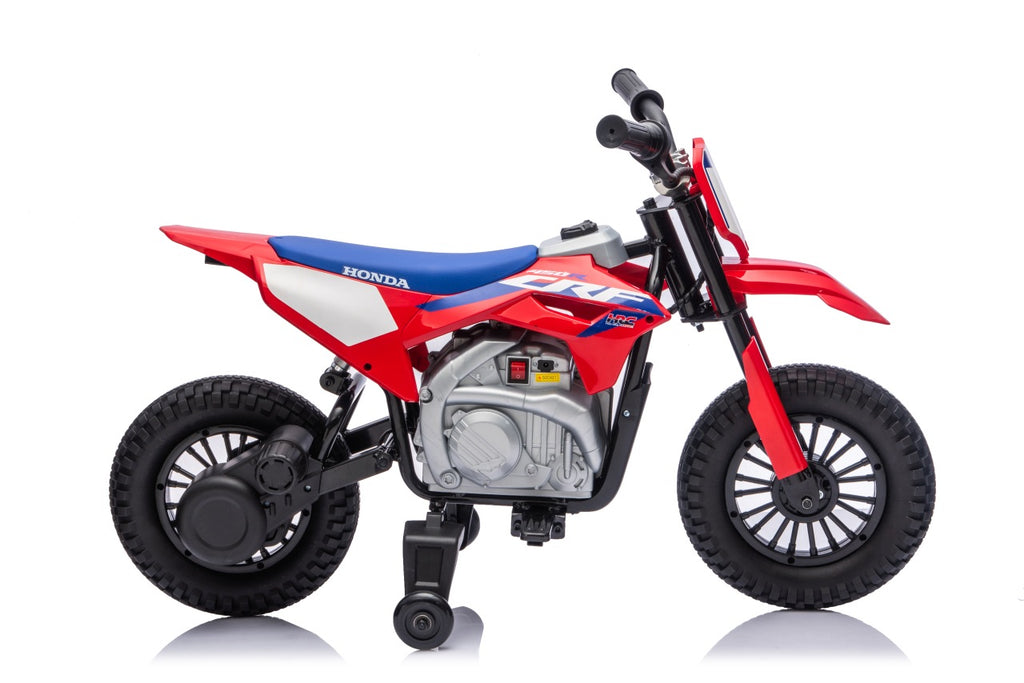 Elektrická motorka Honda CFR450R červená