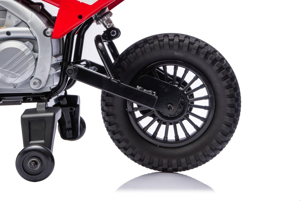 Elektrická motorka Honda CFR450R červená