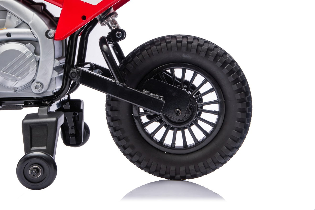 Elektrická motorka Honda CFR450R červená