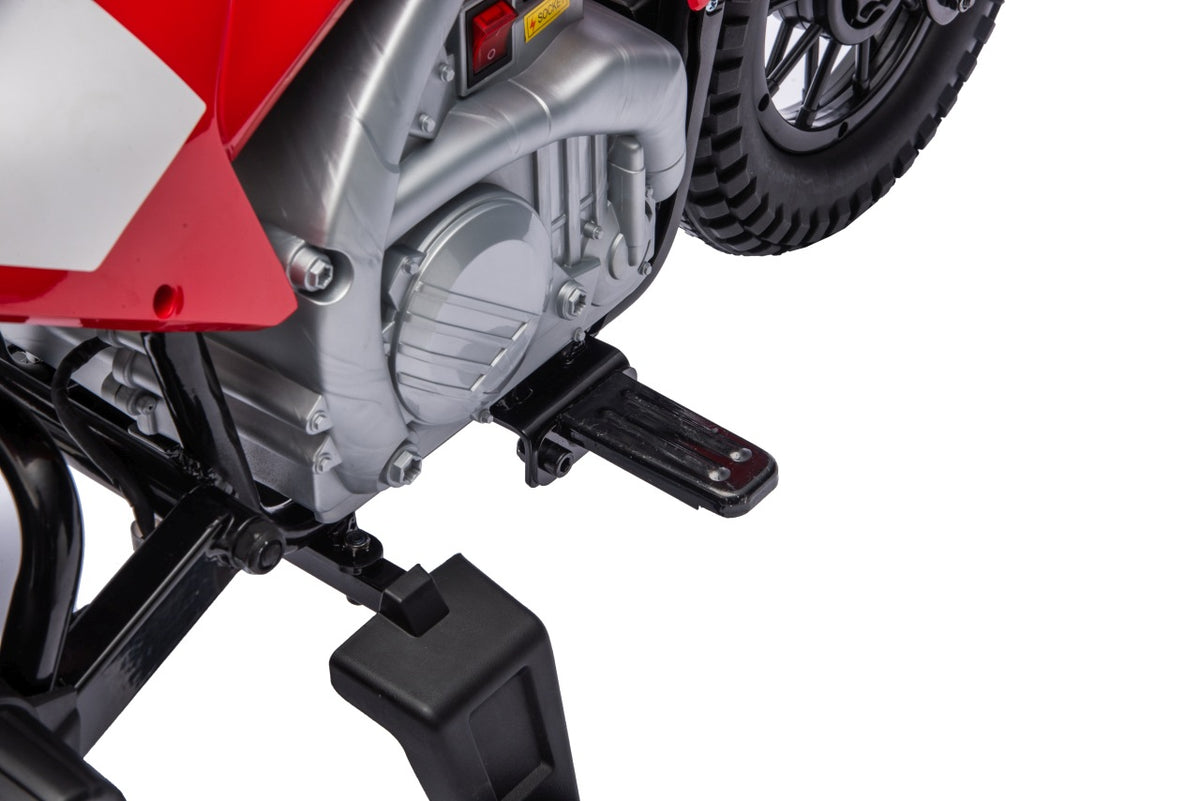 Elektrická motorka Honda CFR450R červená