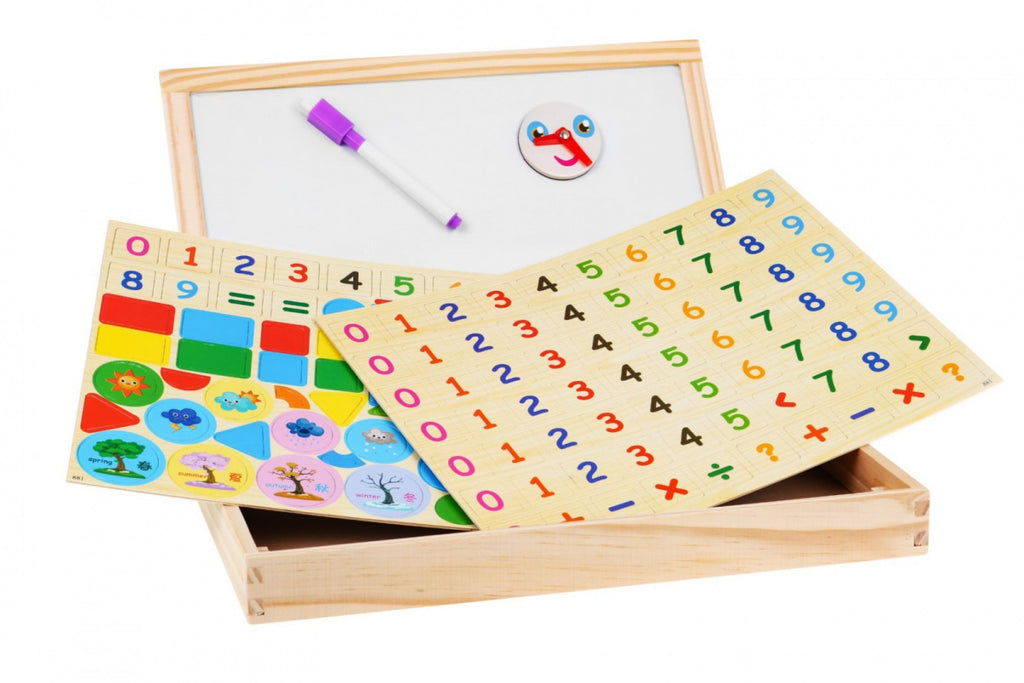 Magnetic Wood Board For Learning Accessories