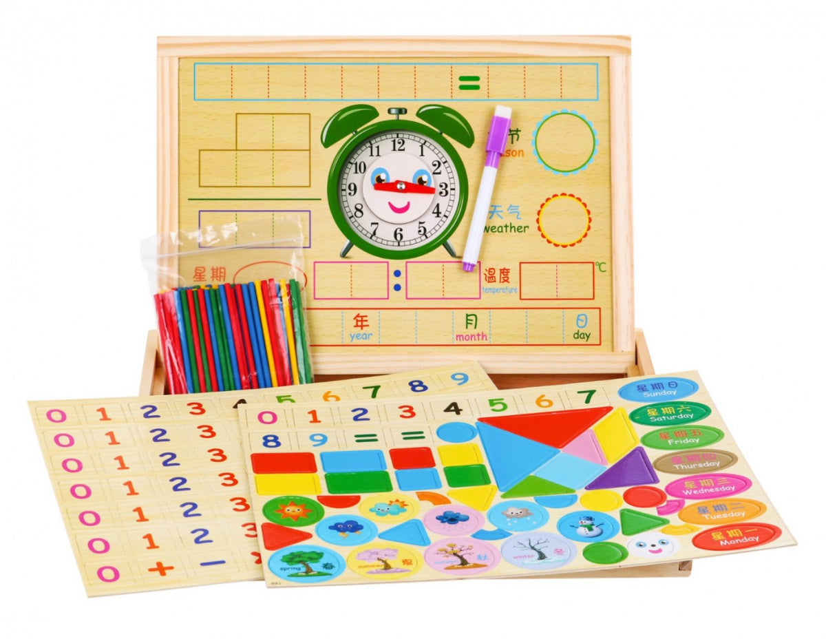 Magnetic Wood Board For Learning Accessories
