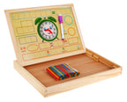 Magnetic Wood Board For Learning Accessories