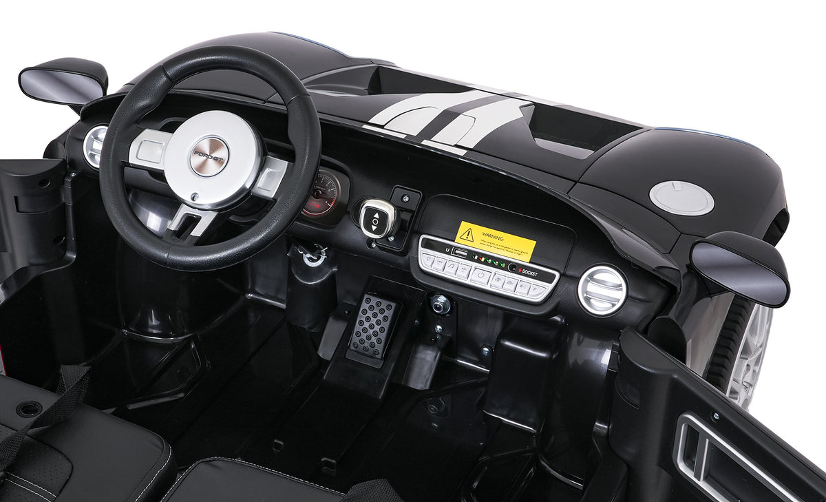 Elektrické autíčko Ford GT čierna