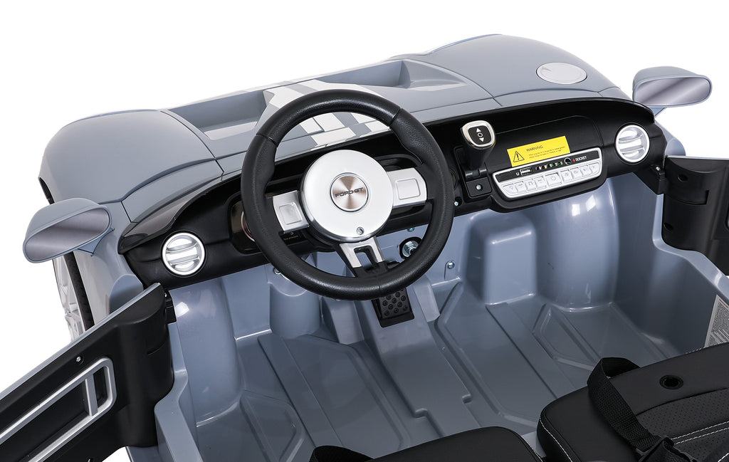 Elektrické autíčko Ford GT sivá
