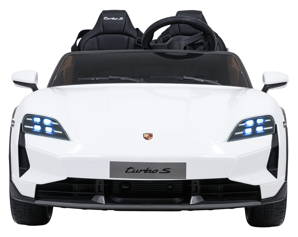 Elektrické autíčko Porsche Taycan Turbo S biela