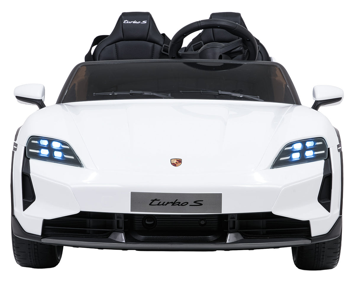 Elektrické autíčko Porsche Taycan Turbo S biela