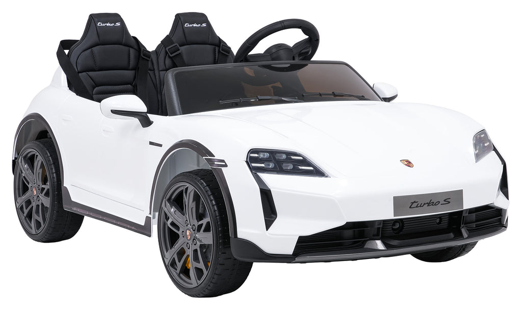 Elektrické autíčko Porsche Taycan Turbo S biela