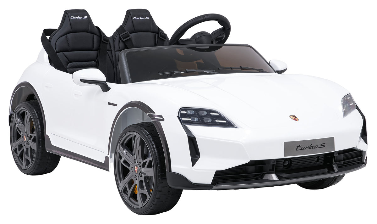Elektrické autíčko Porsche Taycan Turbo S biela