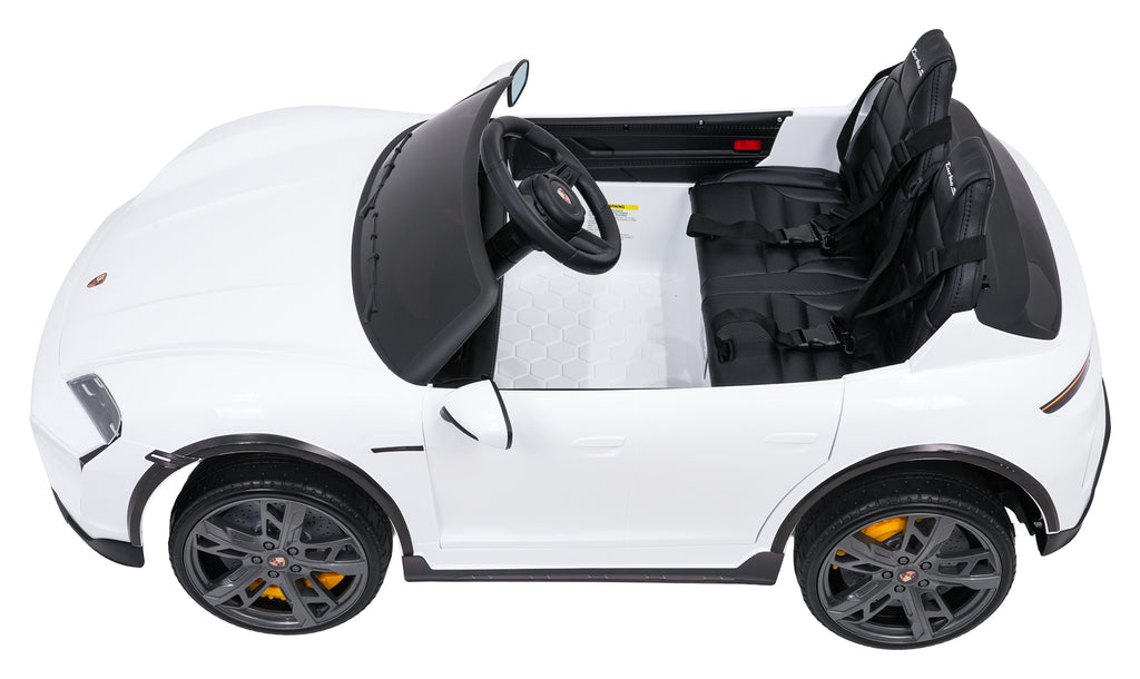 Elektrické autíčko Porsche Taycan Turbo S biela