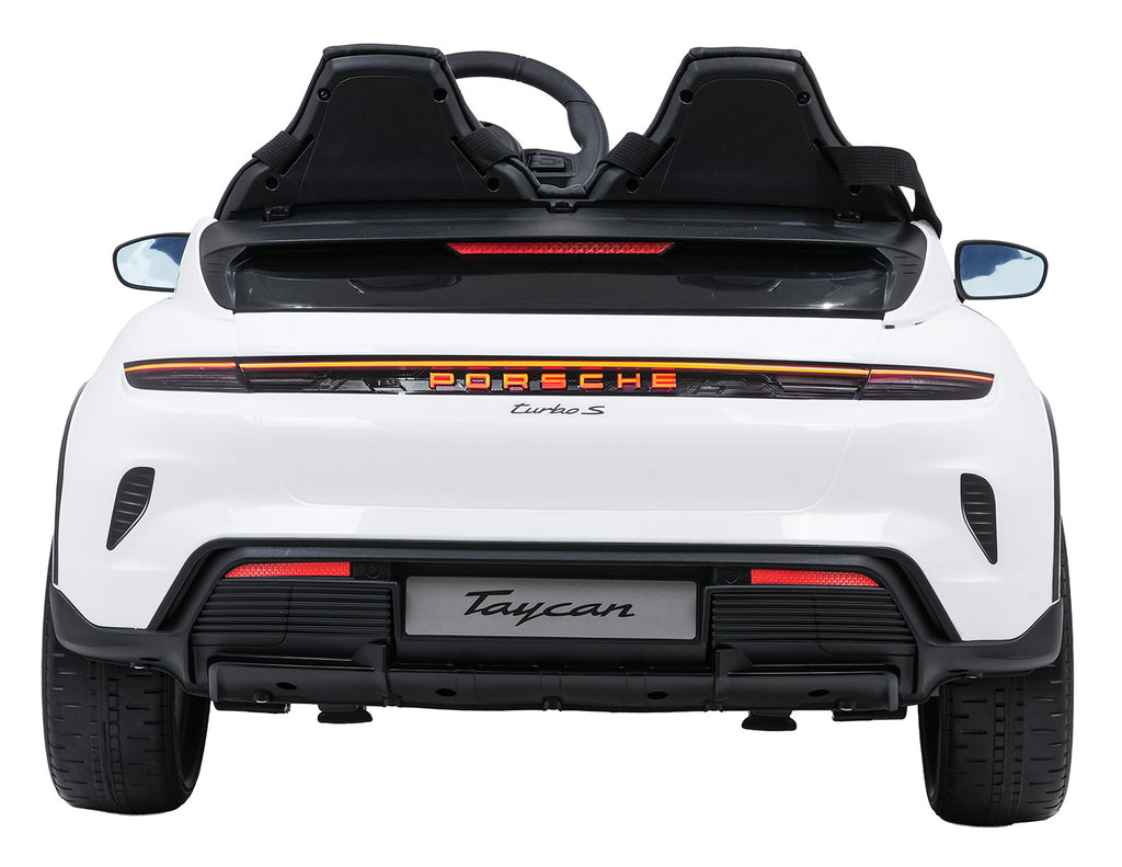 Elektrické autíčko Porsche Taycan Turbo S biela