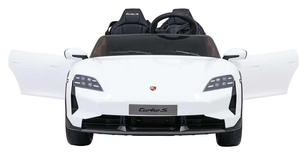 Elektrické autíčko Porsche Taycan Turbo S biela
