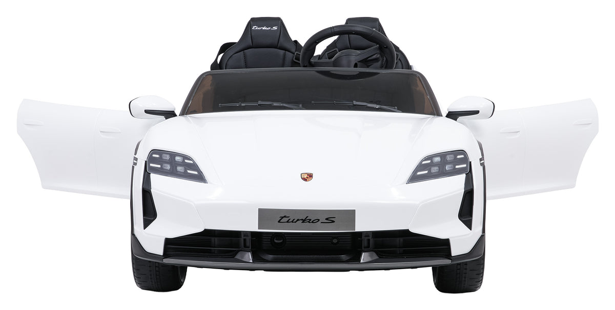 Elektrické autíčko Porsche Taycan Turbo S biela