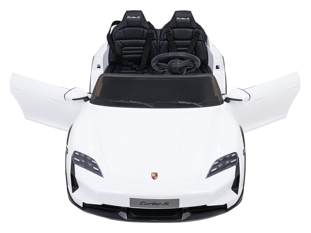 Elektrické autíčko Porsche Taycan Turbo S biela