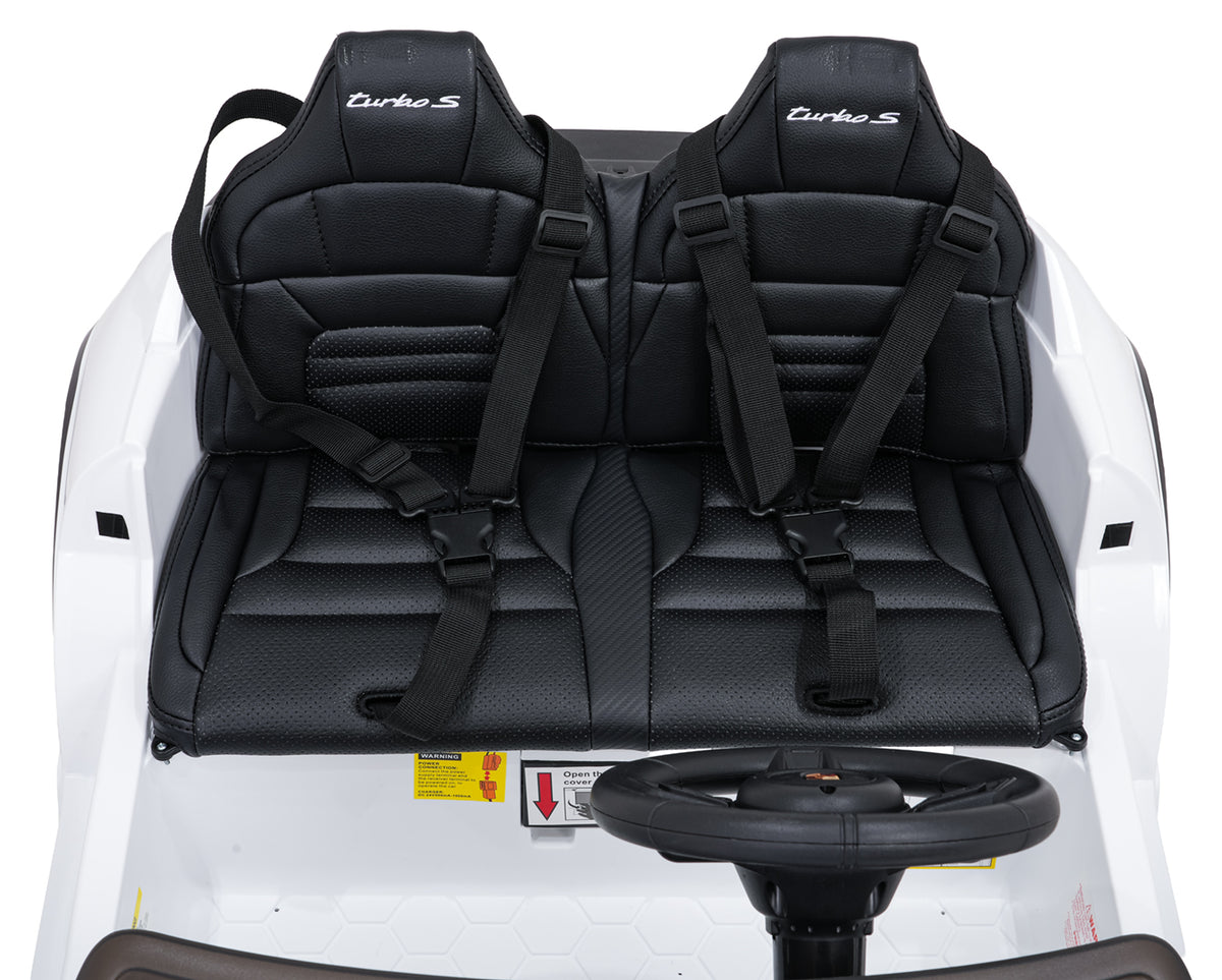 Elektrické autíčko Porsche Taycan Turbo S biela