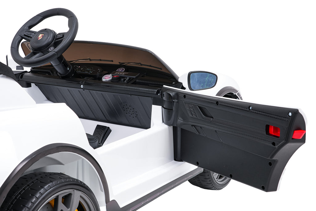 Elektrické autíčko Porsche Taycan Turbo S biela