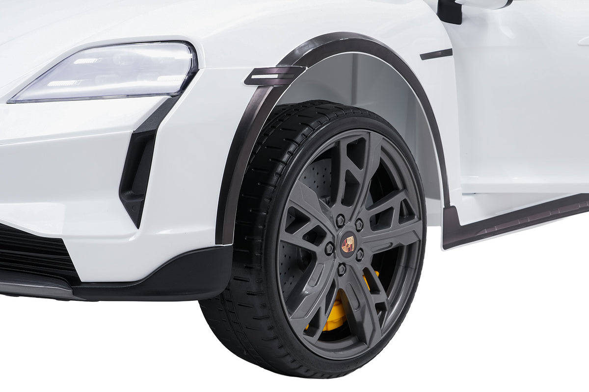 Elektrické autíčko Porsche Taycan Turbo S biela
