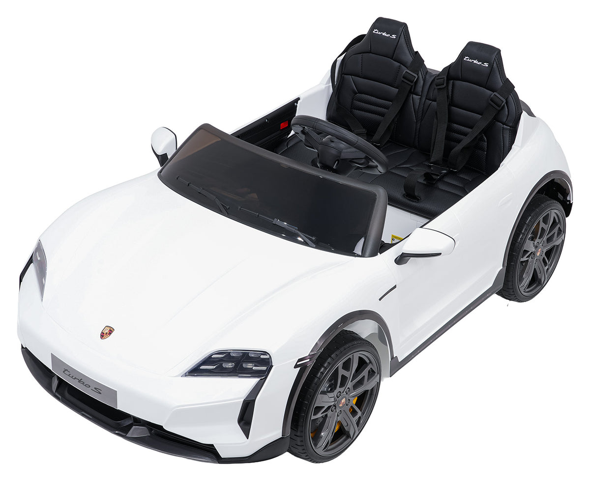 Elektrické autíčko Porsche Taycan Turbo S biela